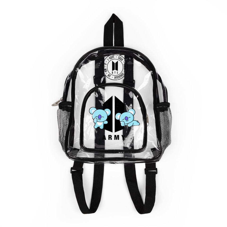 BTS Comeback Tour 2026 Clear Stadium Backpack, Concert Approved, Army, Bts Concert Bag, Kpop Merch, Bangtan, Stadium Bag, Stadium Approved