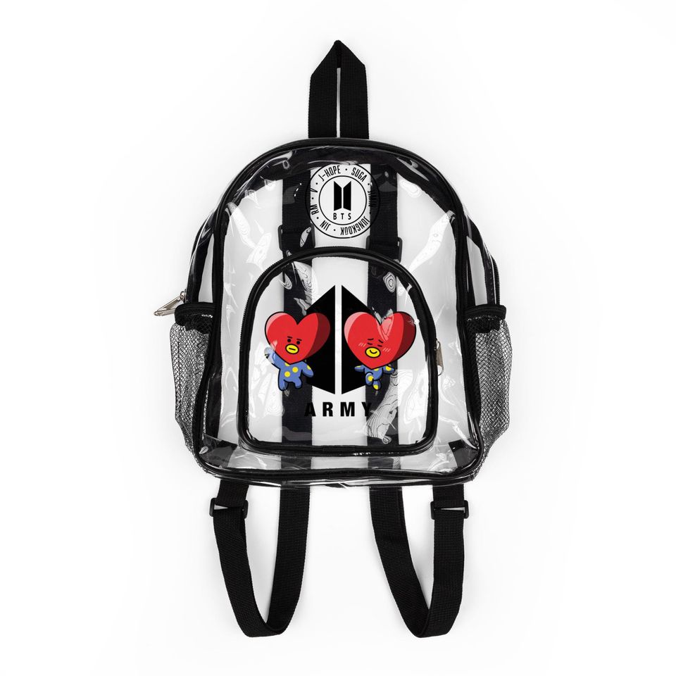 BTS Comeback Tour 2026 Clear Stadium Backpack, Concert Approved, Army, Bts Concert Bag, Kpop Merch, Bangtan, Stadium Bag, Stadium Approved