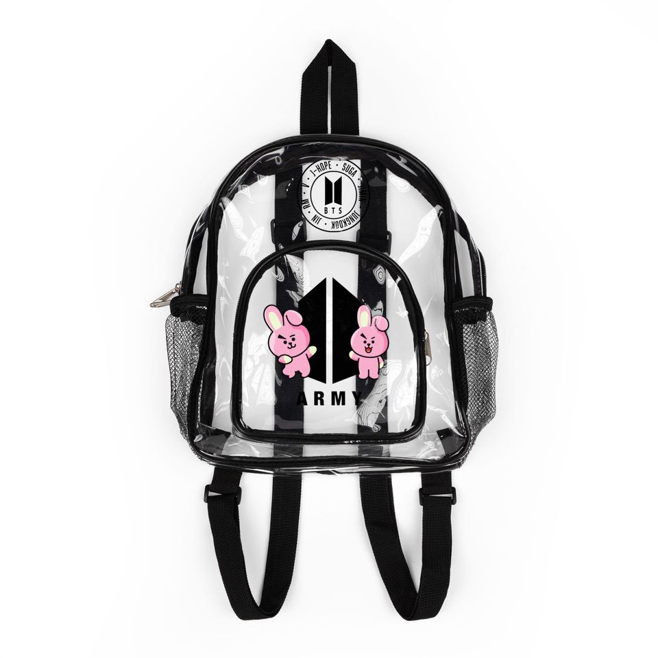 BTS Comeback Tour 2026 Clear Stadium Backpack, Concert Approved, Army, Bts Concert Bag, Kpop Merch, Bangtan, Stadium Bag, Stadium Approved