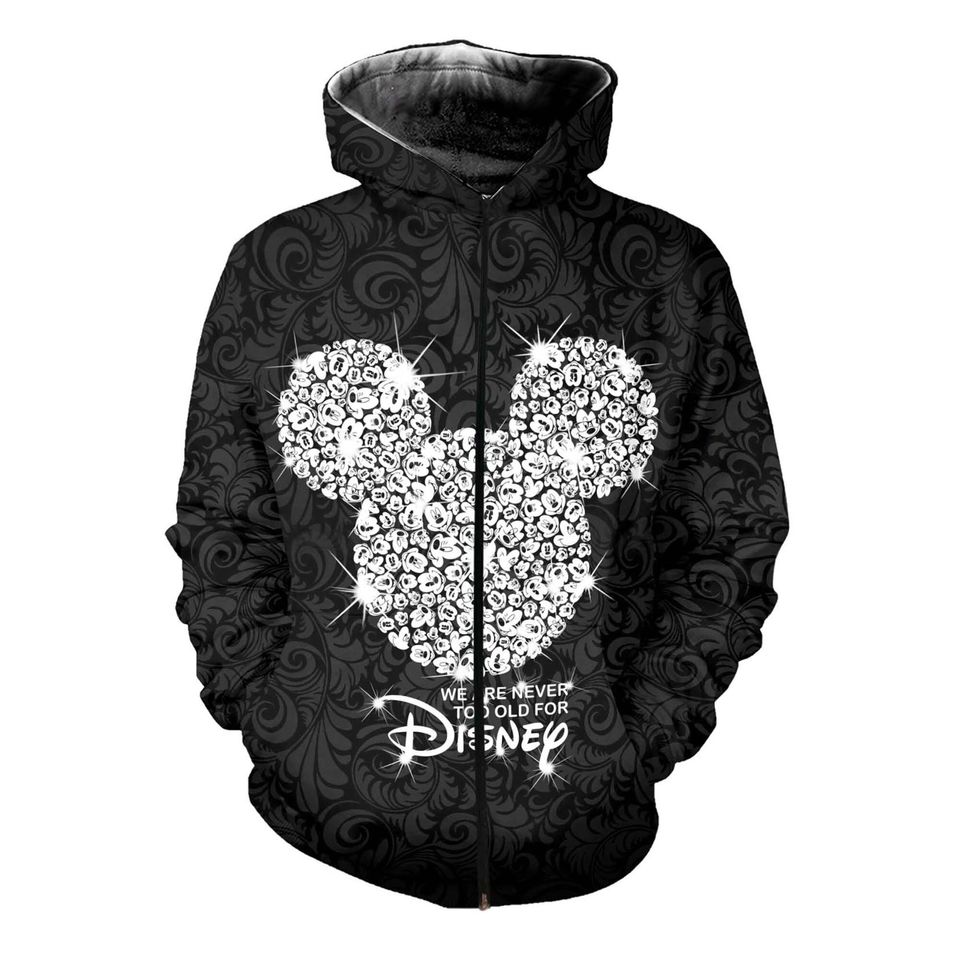 Mickey Mouse Head Bling | Disney Sweatshirt/Hoodie