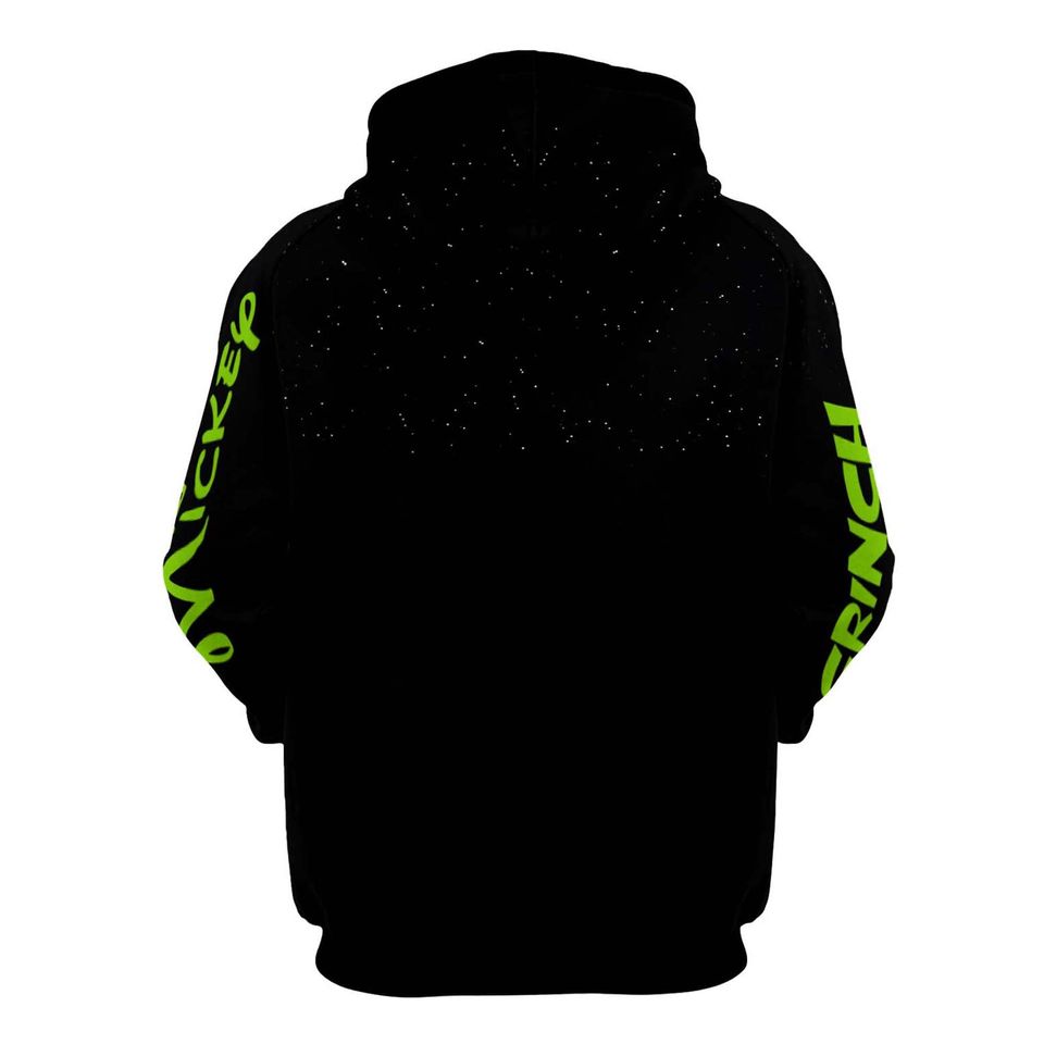 funny character And Mickey Disney Halloween 3D Hoodie