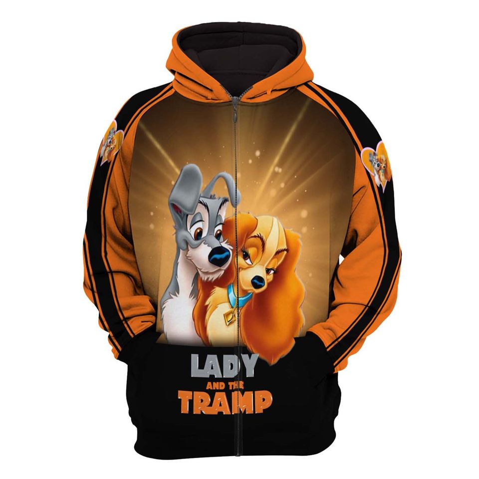Lady And The Tramp | Disney 3D Hoodie