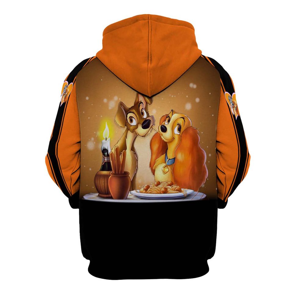 Lady And The Tramp | Disney 3D Hoodie