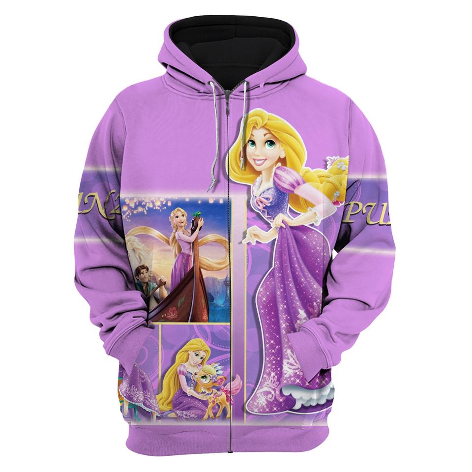 Rapunzel Tanged | Disney 3D Hoodie