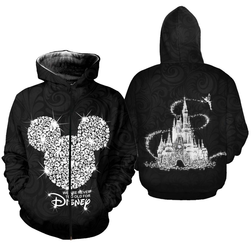 Mickey Mouse Head Bling | Disney Sweatshirt/Hoodie