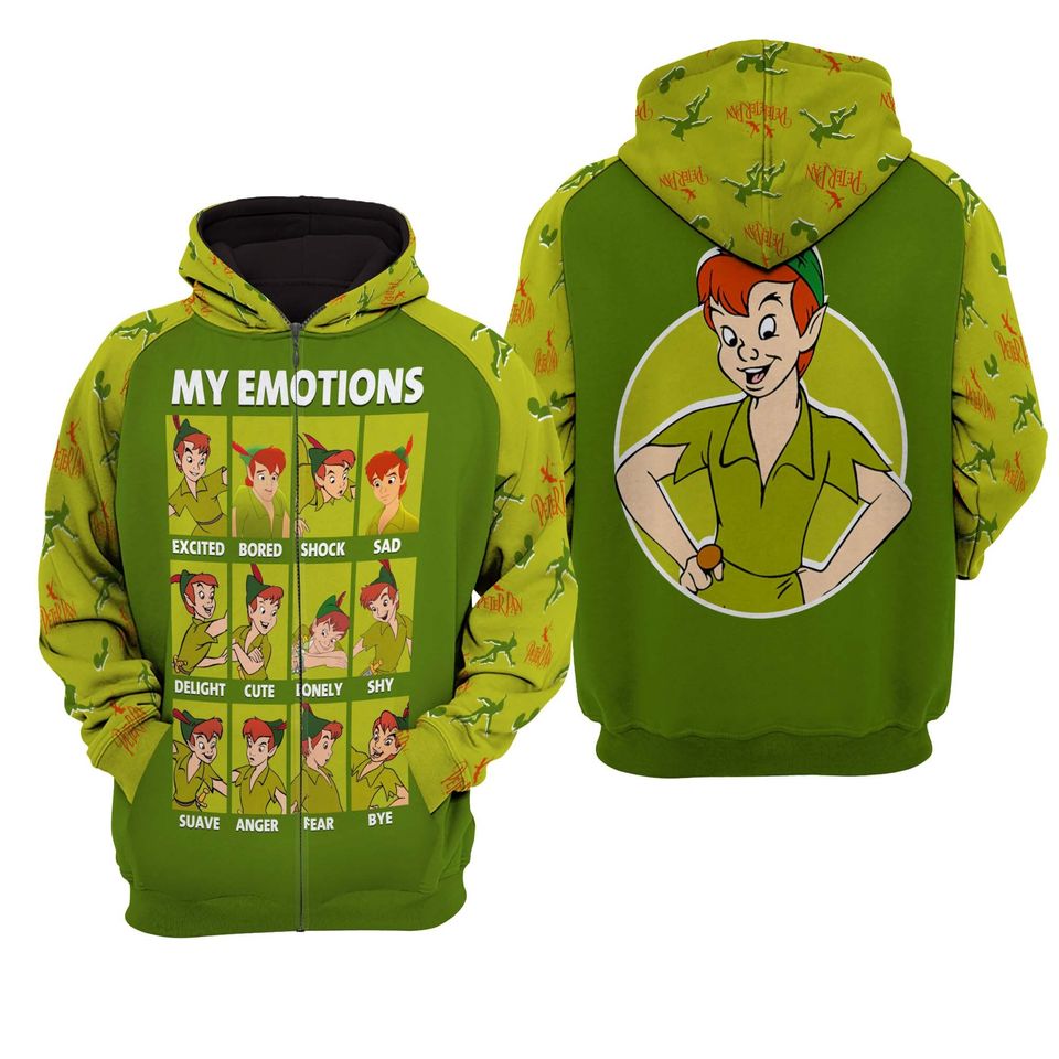 Peter Pan My Emotions | Disney Sweatshirt/Hoodie