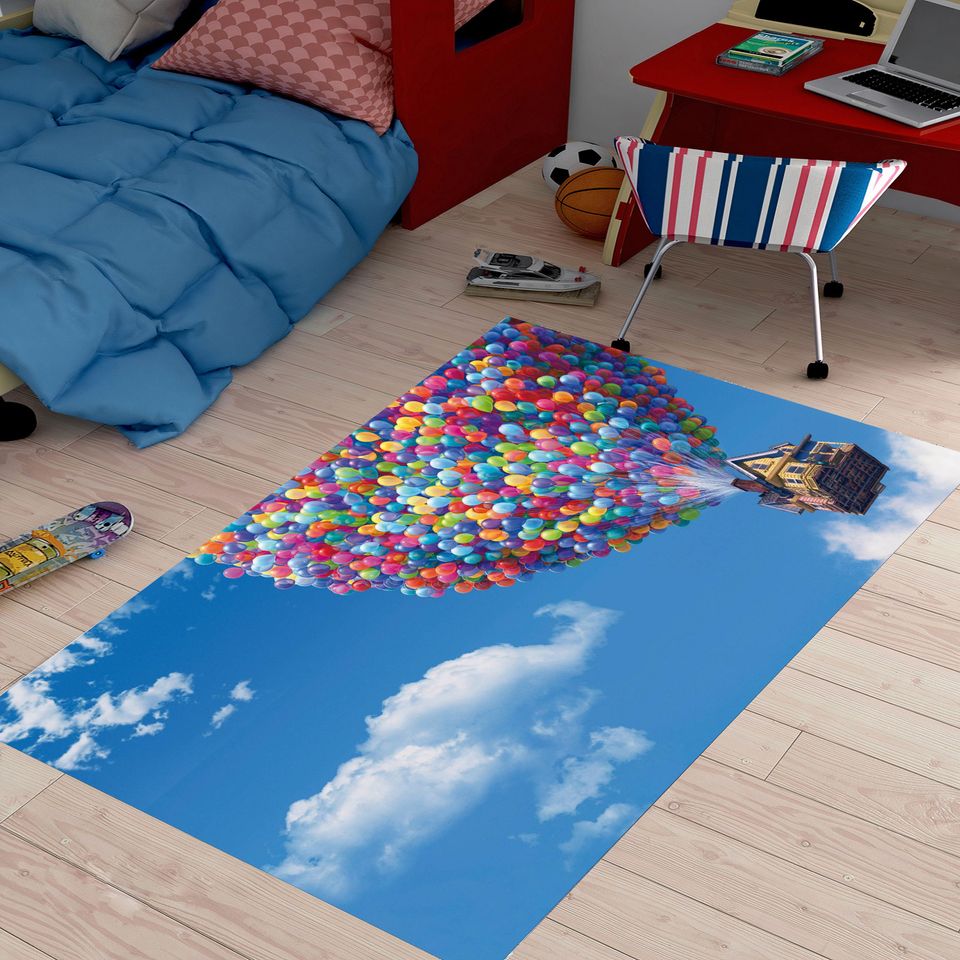 Pixar UP Movie Disney Kids Room Rug