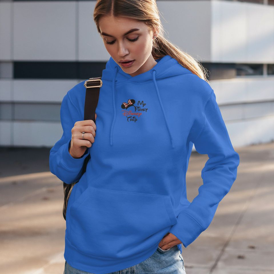 My First Disney Trip Embroidered Hoodie