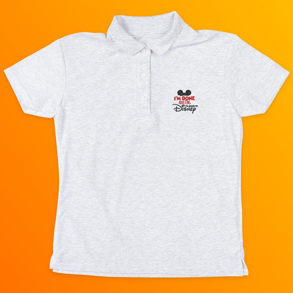 Disney Squad Embroidered Golf Polo Shirt
