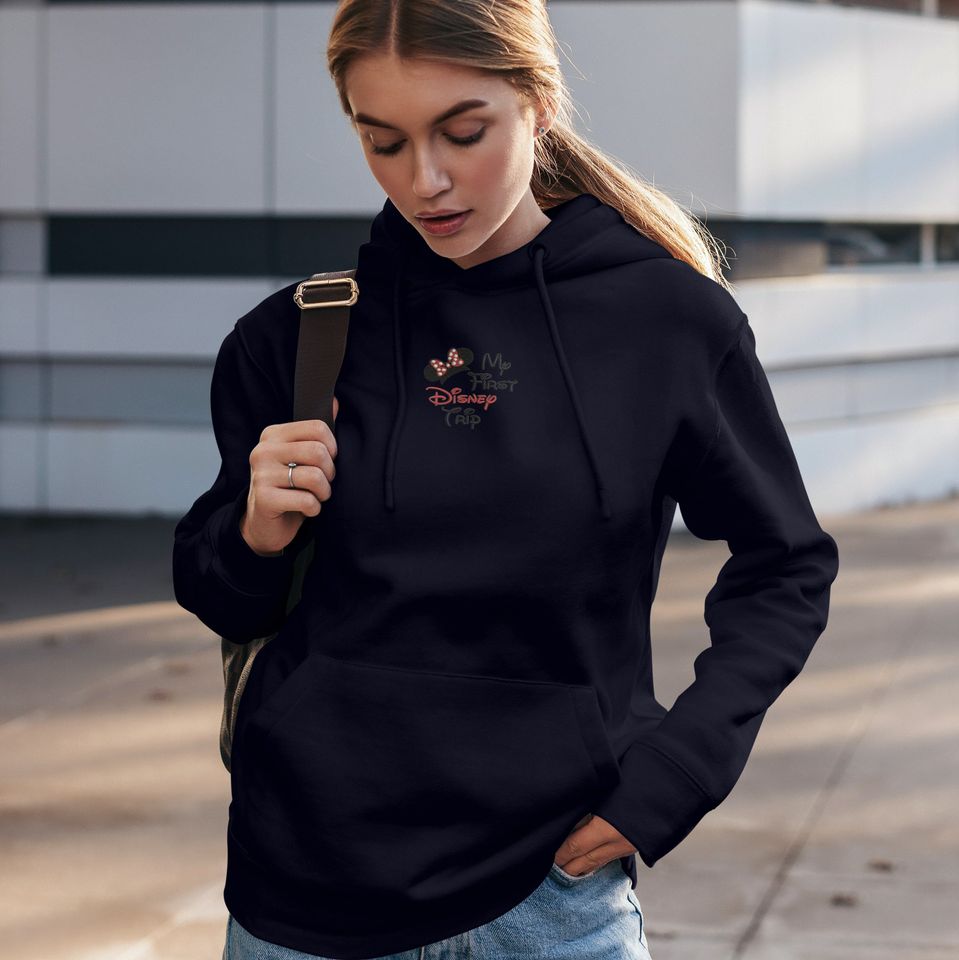 My First Disney Trip Embroidered Hoodie