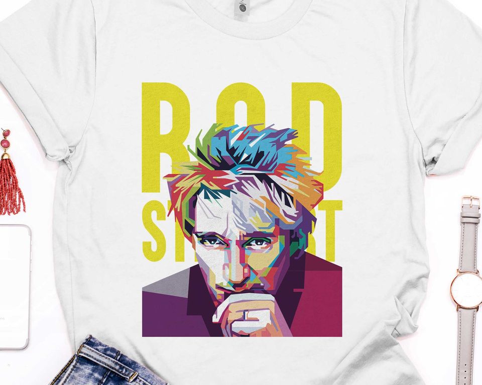 Rod Stewart Blondes Art Shirt