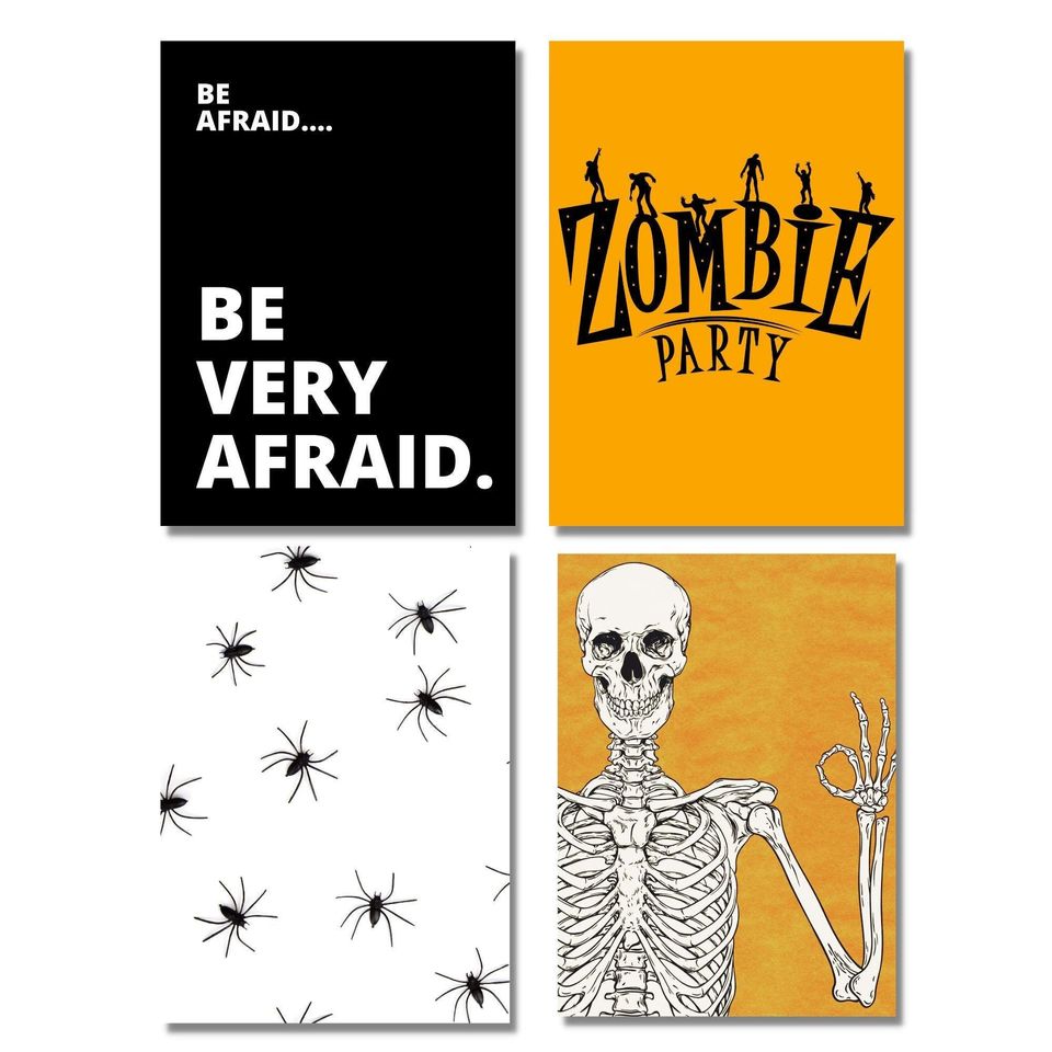 Printable halloween art | mega bundle | halloween decor | halloween wall decor