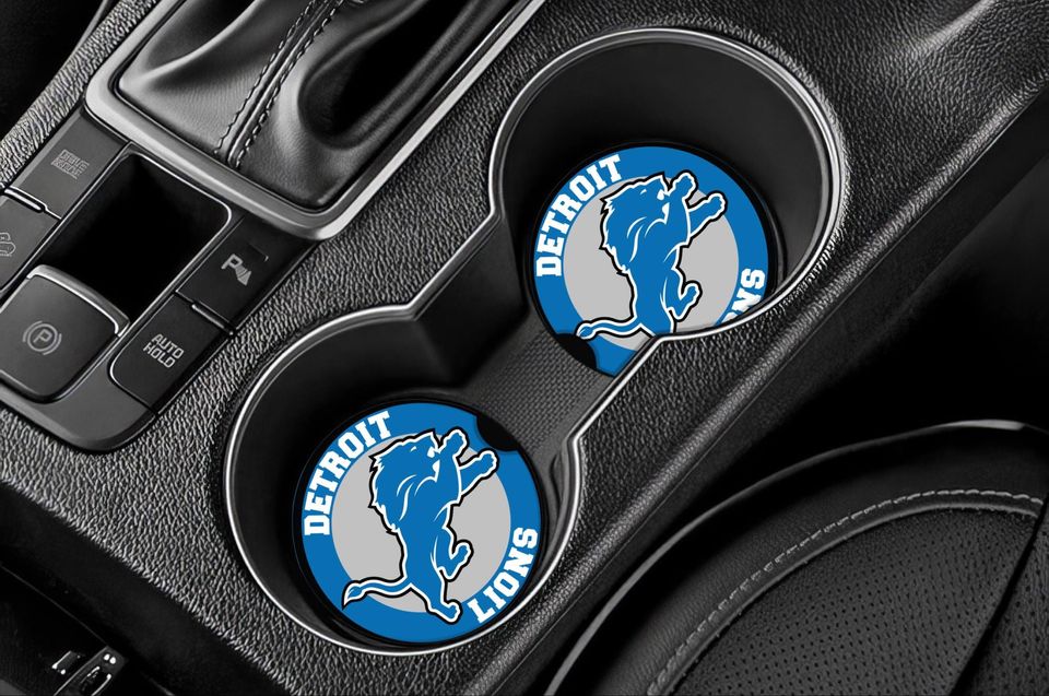 Lions Inspired Car Coasters