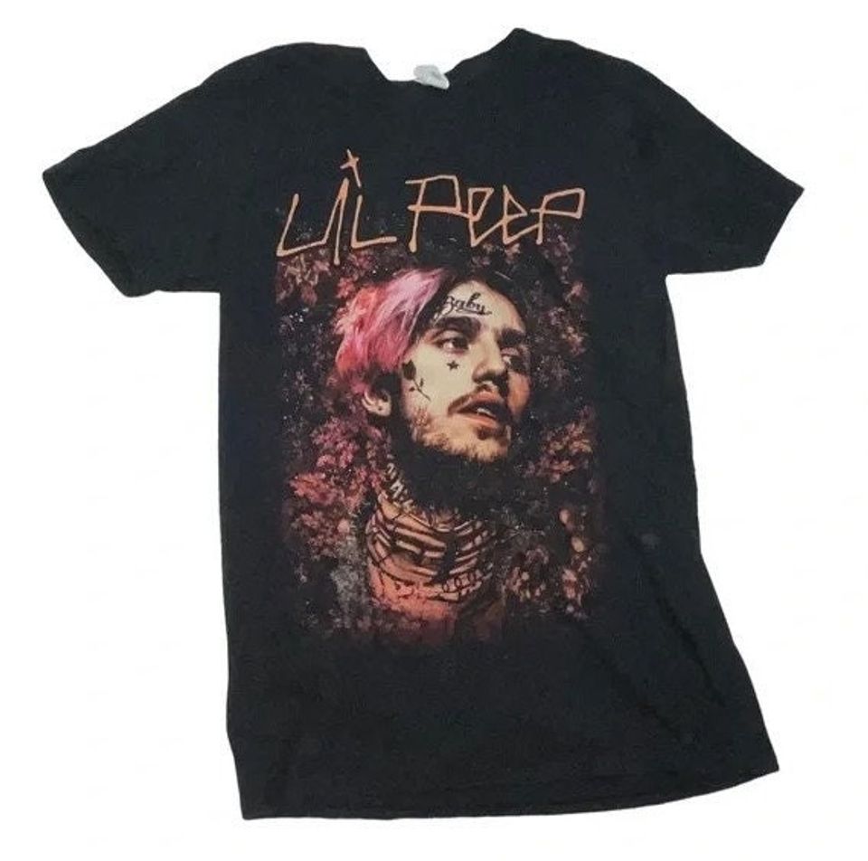 Lil Peep the rapper tour t shirt