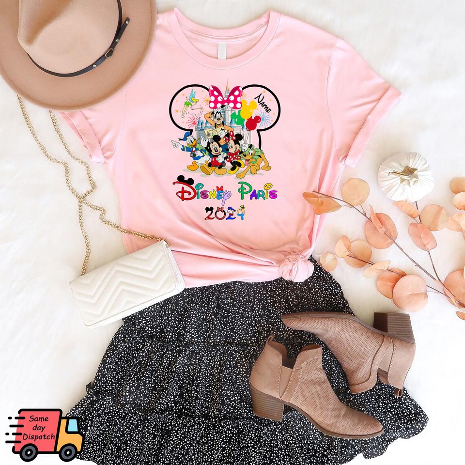 Custom Disney Family Tshirt,Disneyland paris