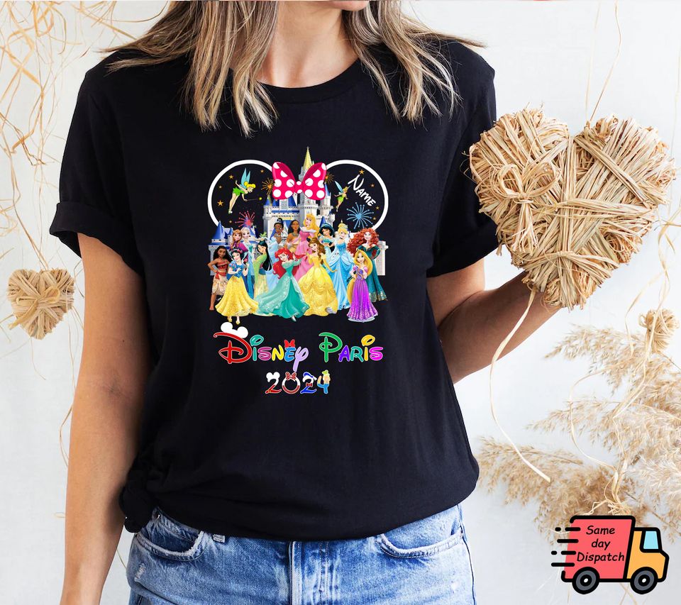 Custom Disney Family Tshirt,Disneyland paris