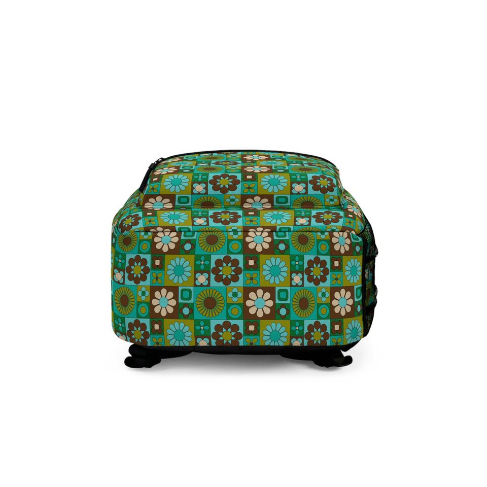 Floral Backpack for School and Travel