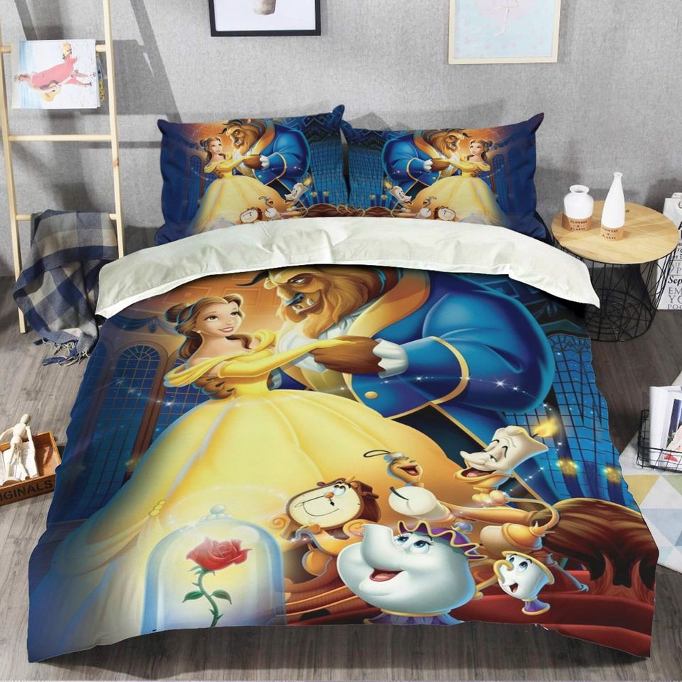 Beauty and The Beast Disney Bedding Set |