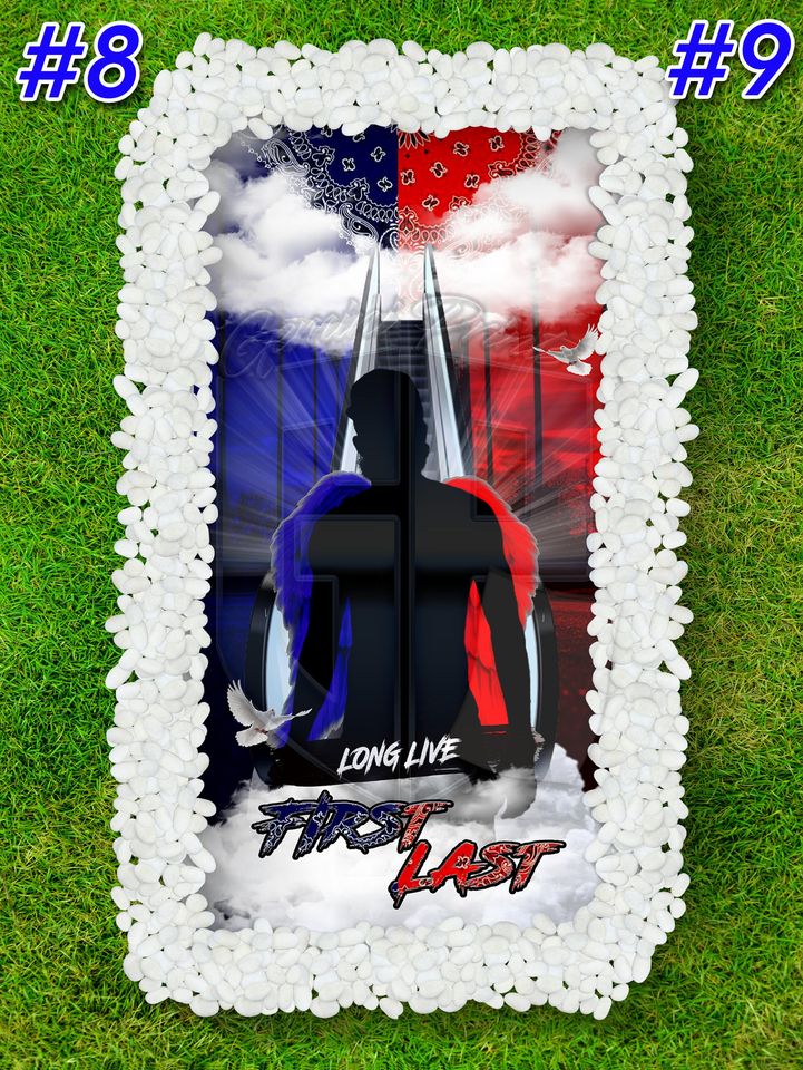 Custom Grave Blankets