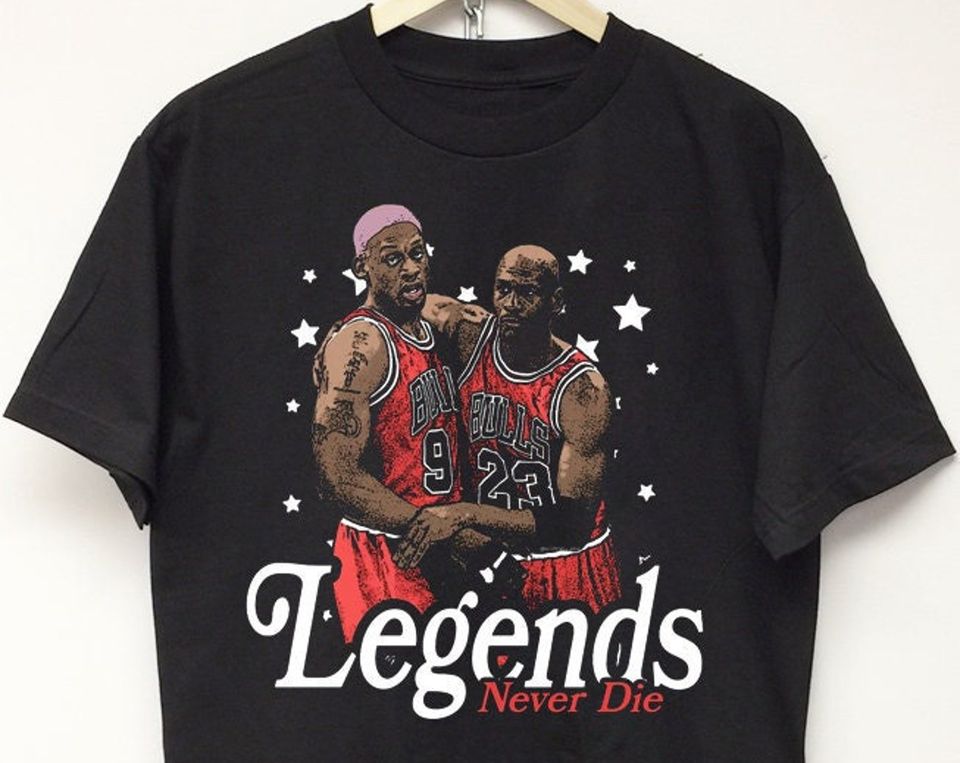 Michael JORDAN & Dennis RODMAN T-SHIRT