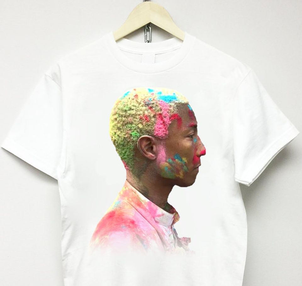 PHARRELL WILLIAMS T-SHIRT the neptunes vintage n.e.r.d. concert tour