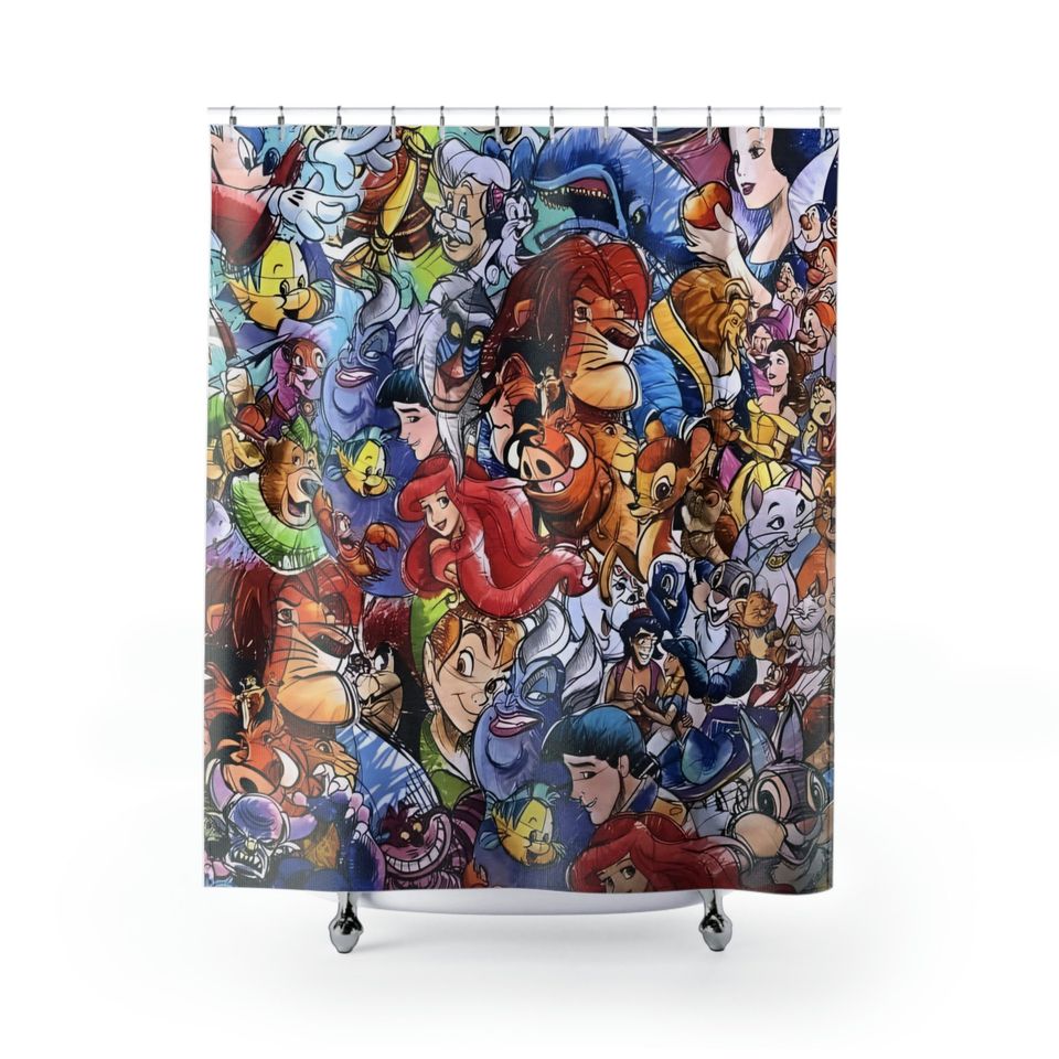 Disney Shower Curtain, Lion King Shower Curtain