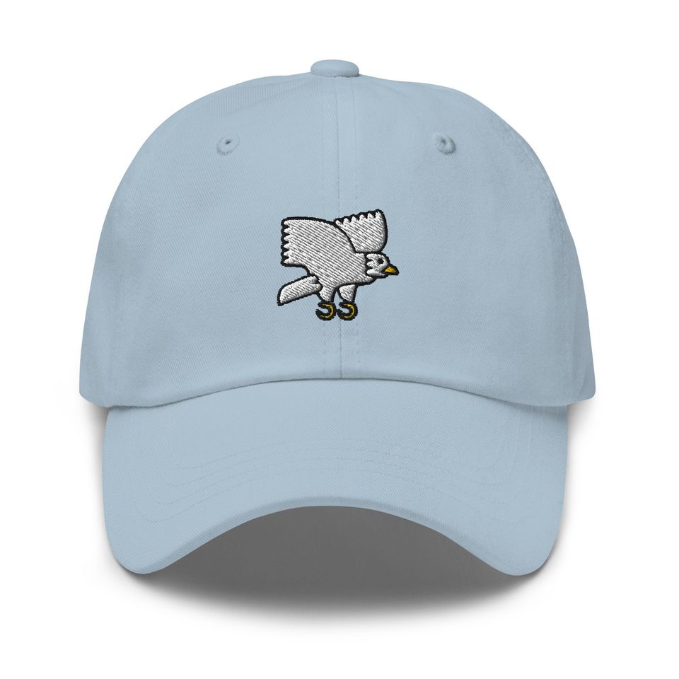 Eagle Embroidered Dad Hat: Unisex Cotton Twill Baseball Cap