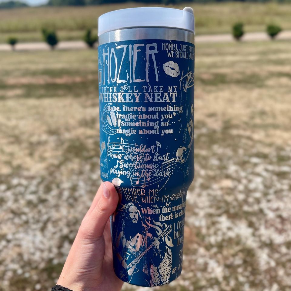 Hozier 40oz Engraved Tumbler