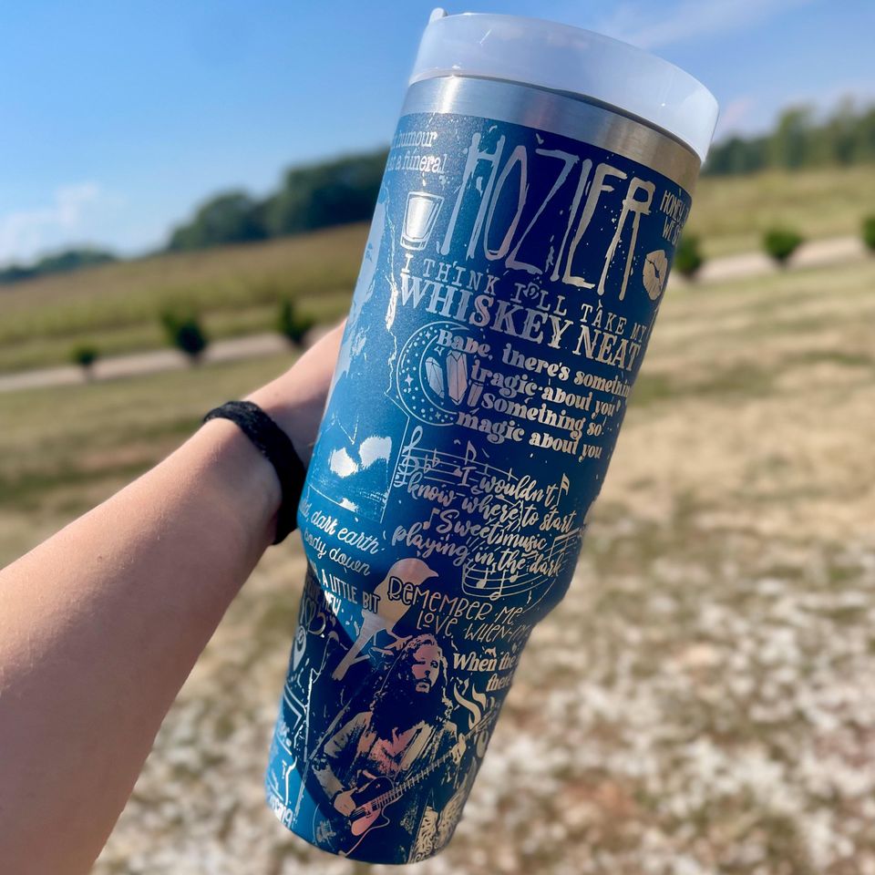 Hozier 40oz Engraved Tumbler
