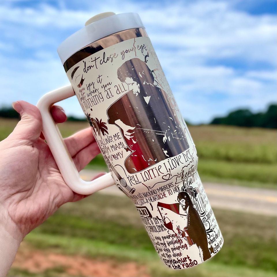 Keith W Hitley Legacy Engraved 40oz Stainless Steel Tumbler