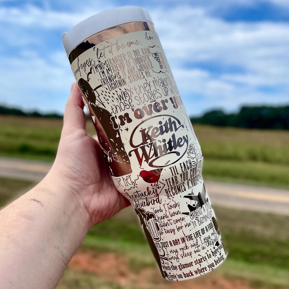 Keith W Hitley Legacy Engraved 40oz Stainless Steel Tumbler