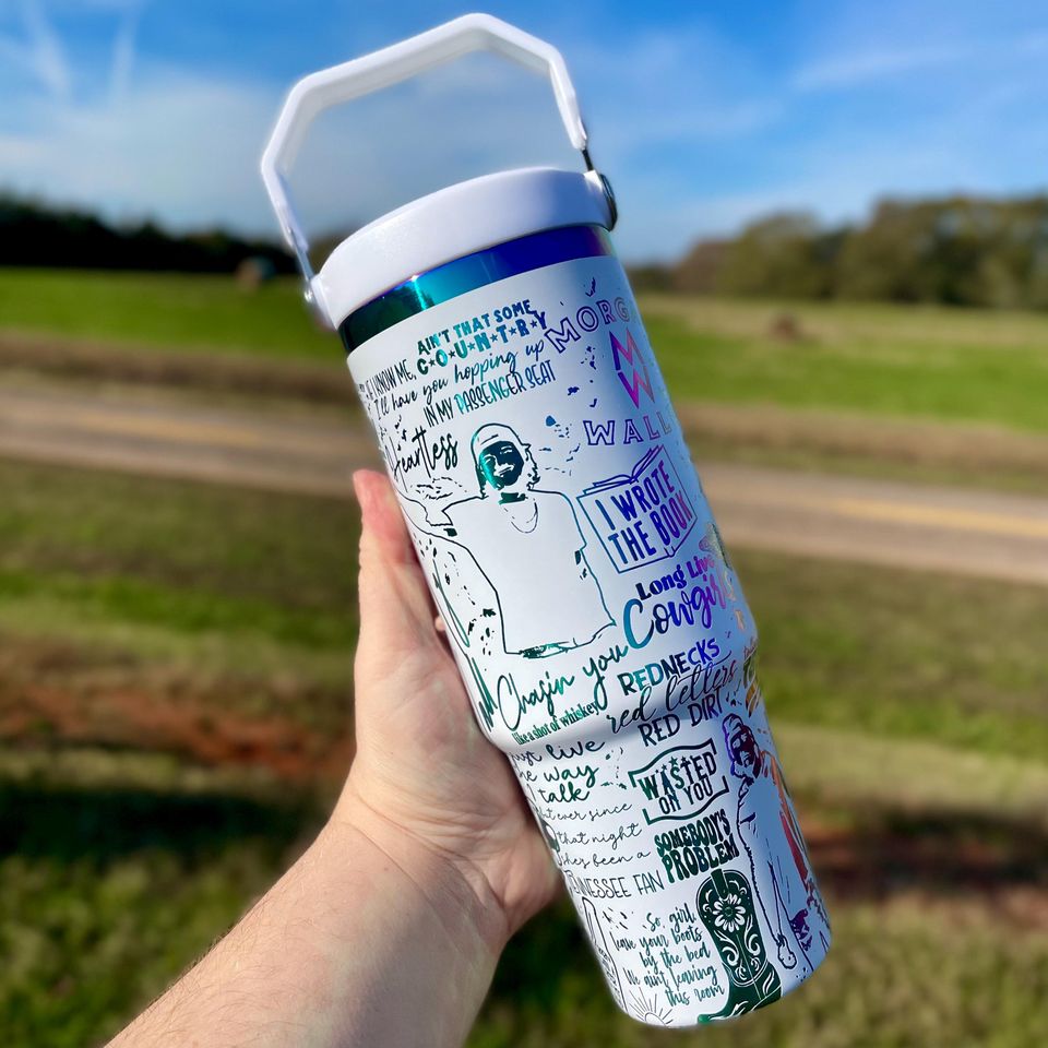 Wallen Western 30oz Engraved Tumbler