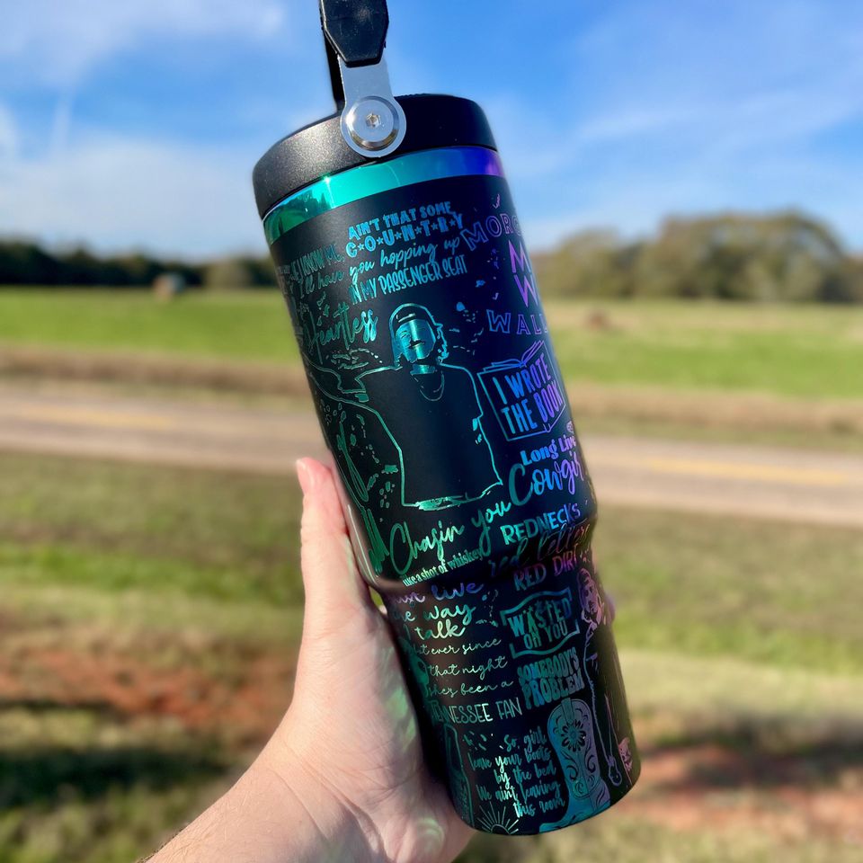 Wallen Western 30oz Engraved Tumbler