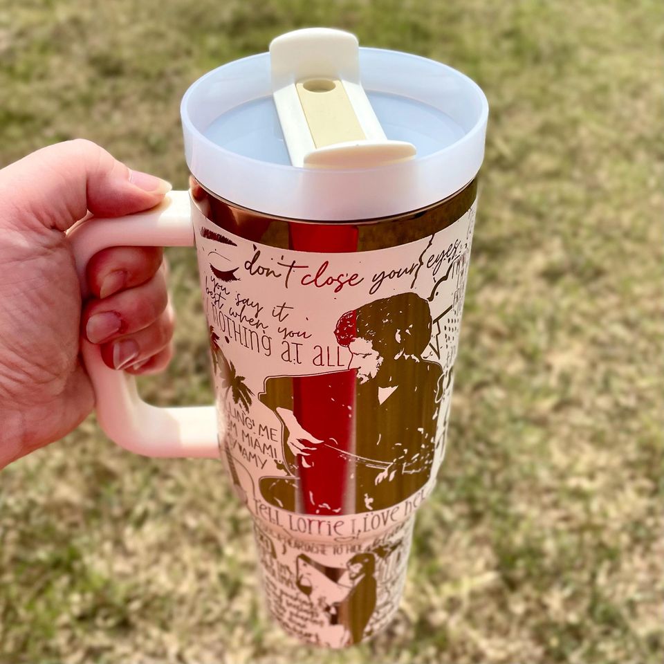 Keith W Hitley Legacy Engraved 40oz Stainless Steel Tumbler