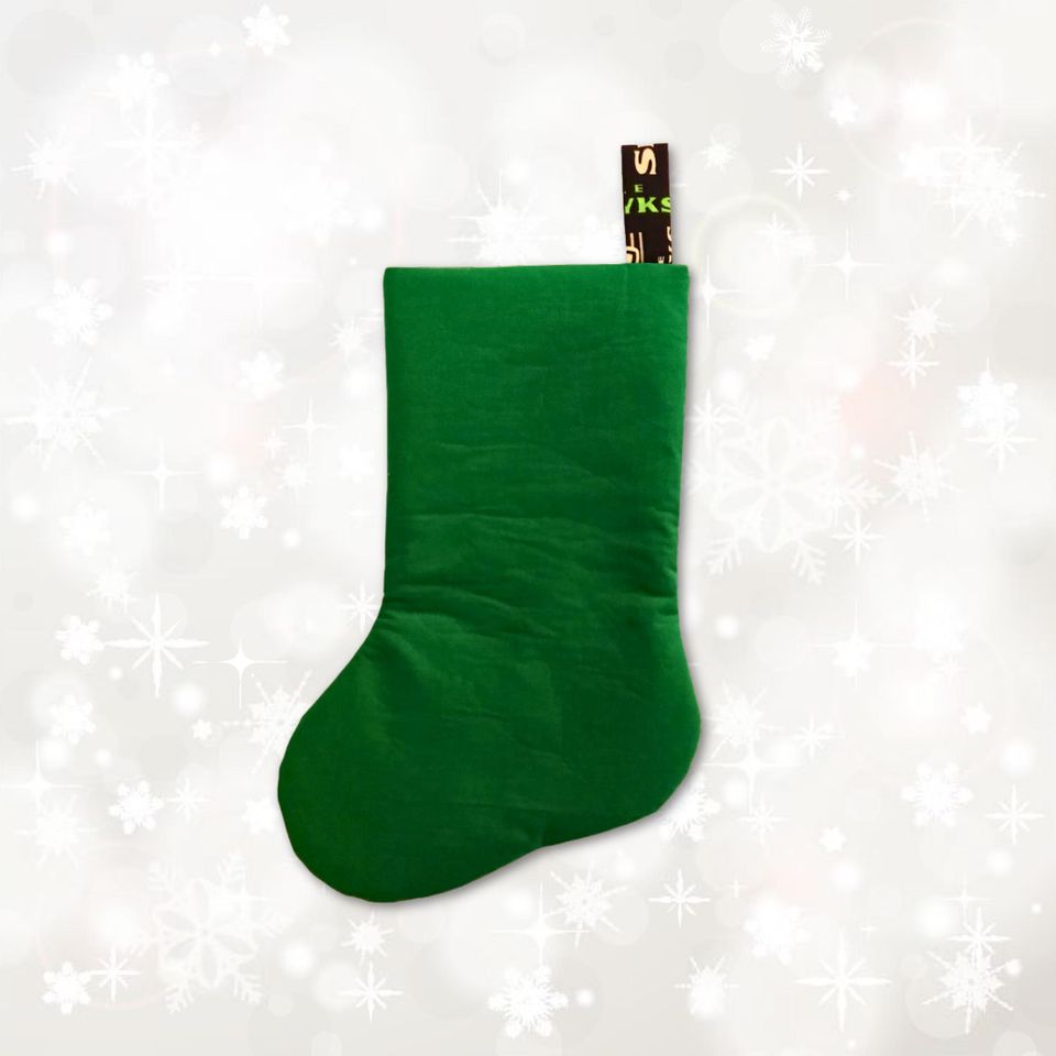 Seattle Seahawks Christmas Stocking with Custom Name