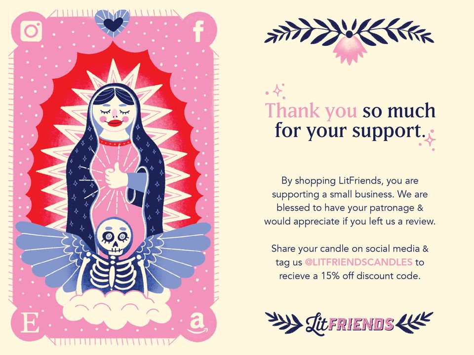 Saint Bailey Sarian Prayer Candle: Funny Gift