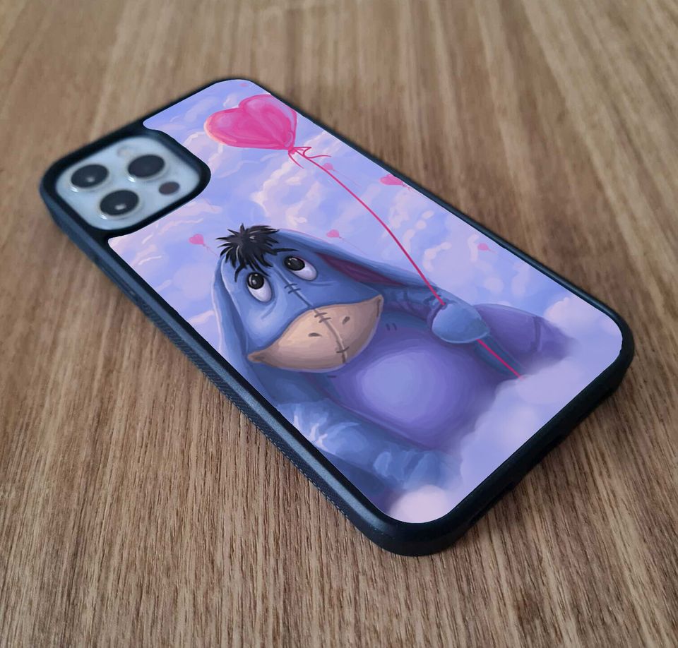 Eeyore Cute Donkey Chubby Mood Down Quote Stylish Gift iPhone Cases