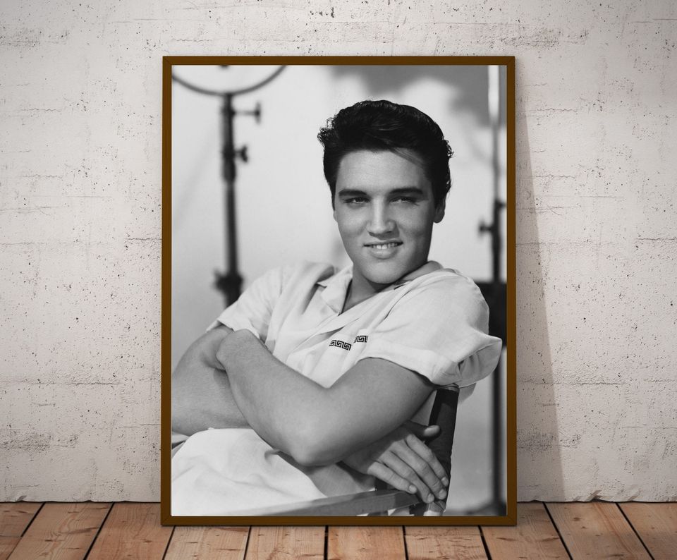 Elvis Presley vintage photograph - retro wall art