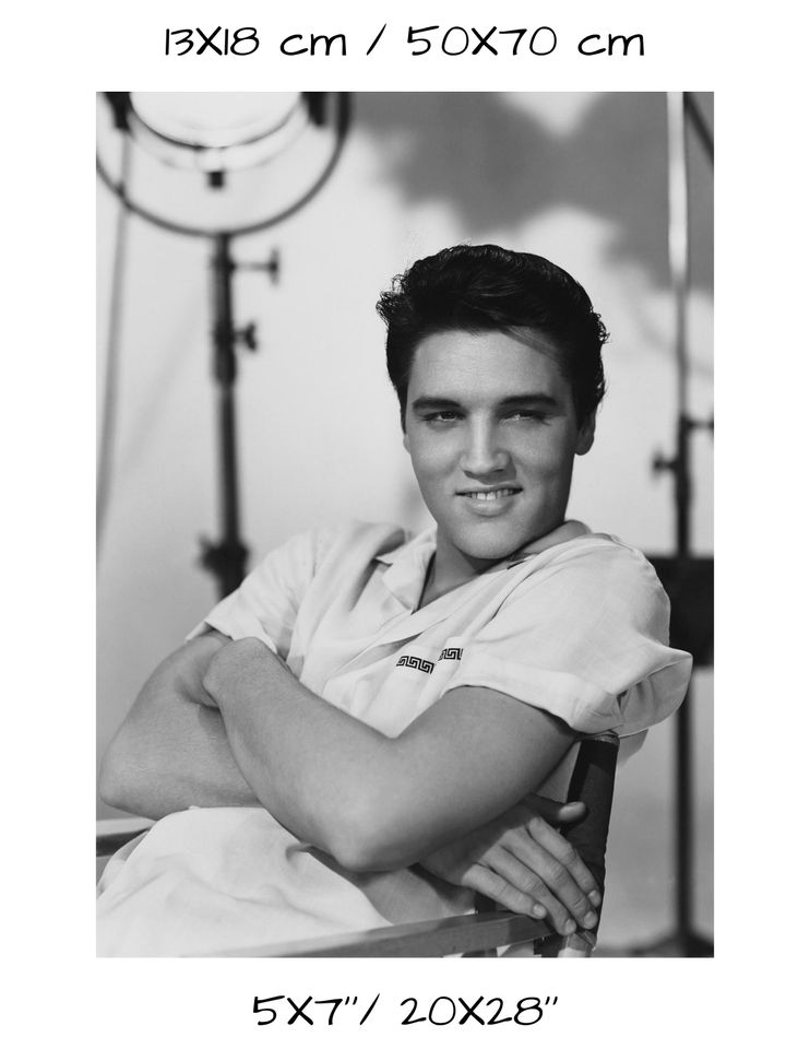 Elvis Presley vintage photograph - retro wall art