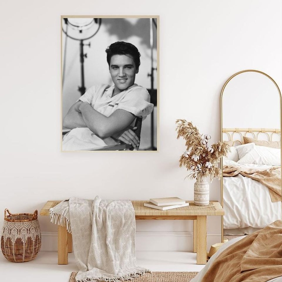 Elvis Presley vintage photograph - retro wall art