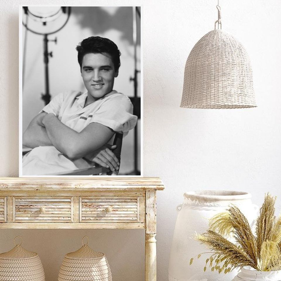 Elvis Presley vintage photograph - retro wall art