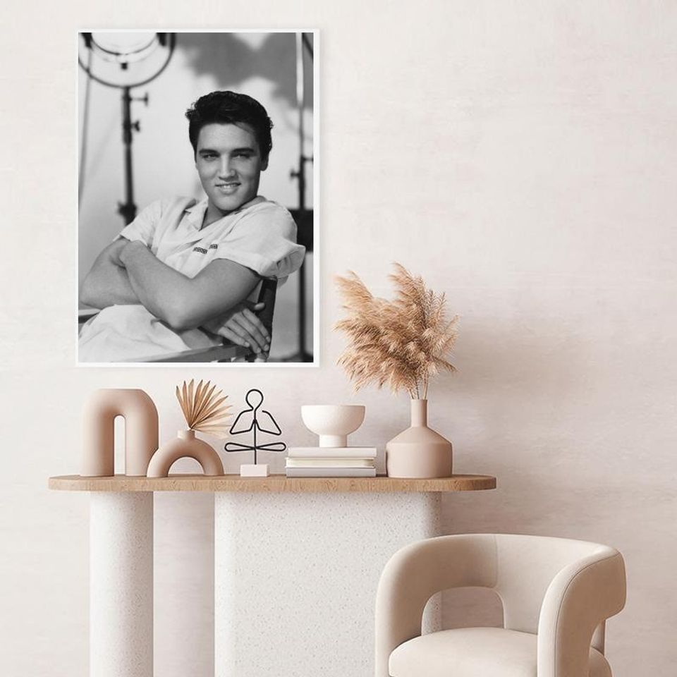 Elvis Presley vintage photograph - retro wall art
