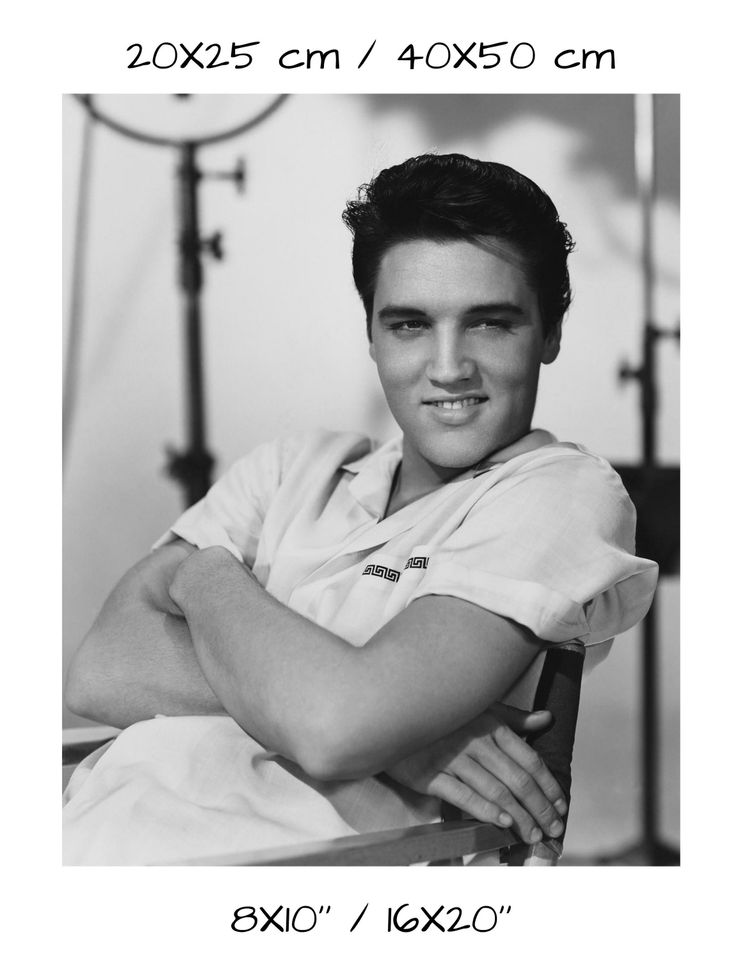 Elvis Presley vintage photograph - retro wall art
