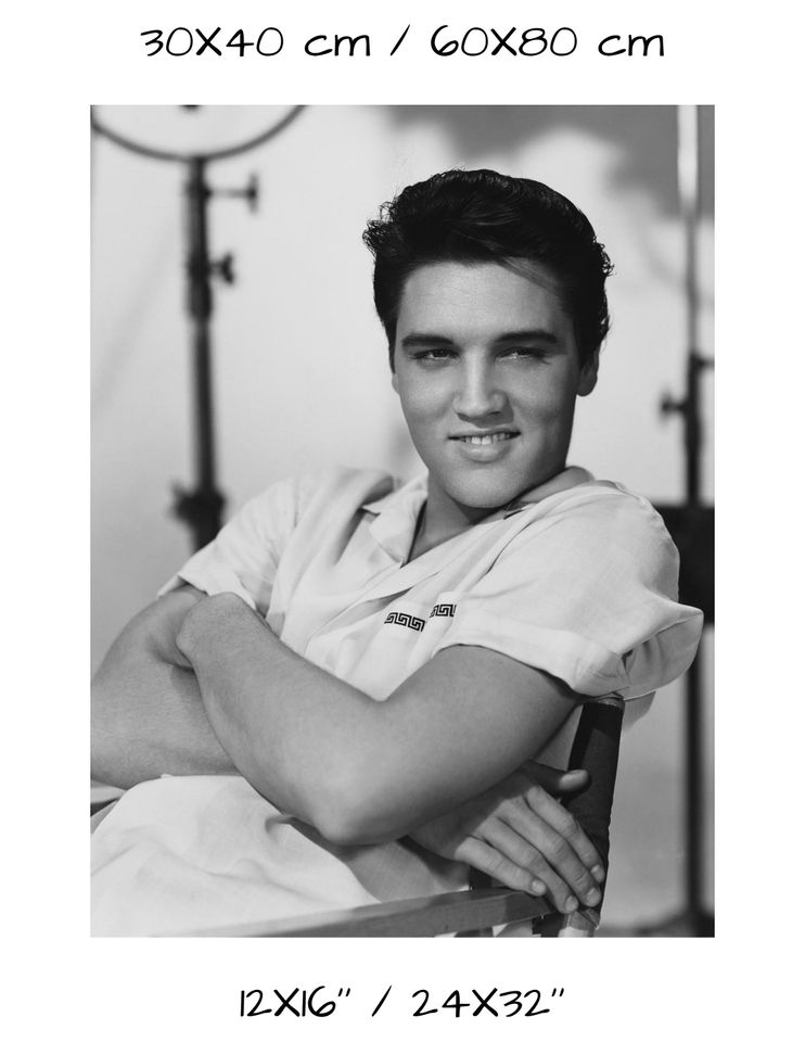 Elvis Presley vintage photograph - retro wall art