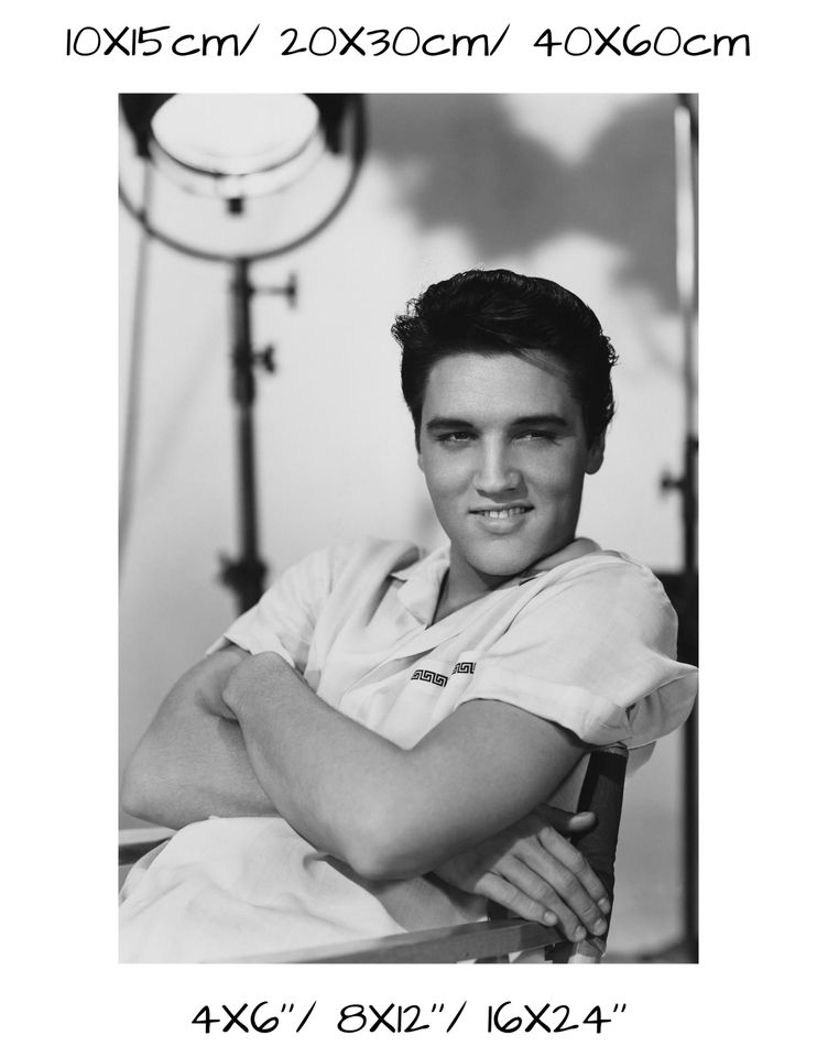 Elvis Presley vintage photograph - retro wall art