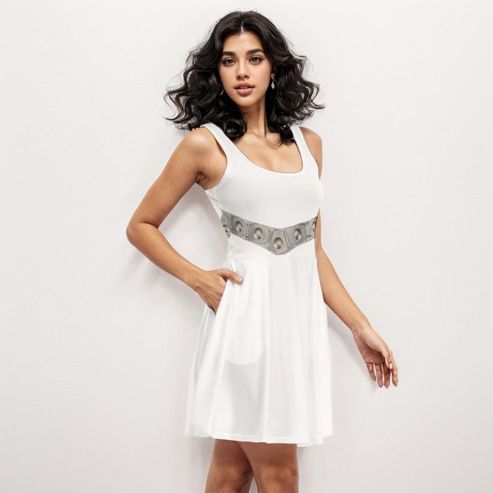 Princess Leia Cosplay Dress: Star Wars Costume