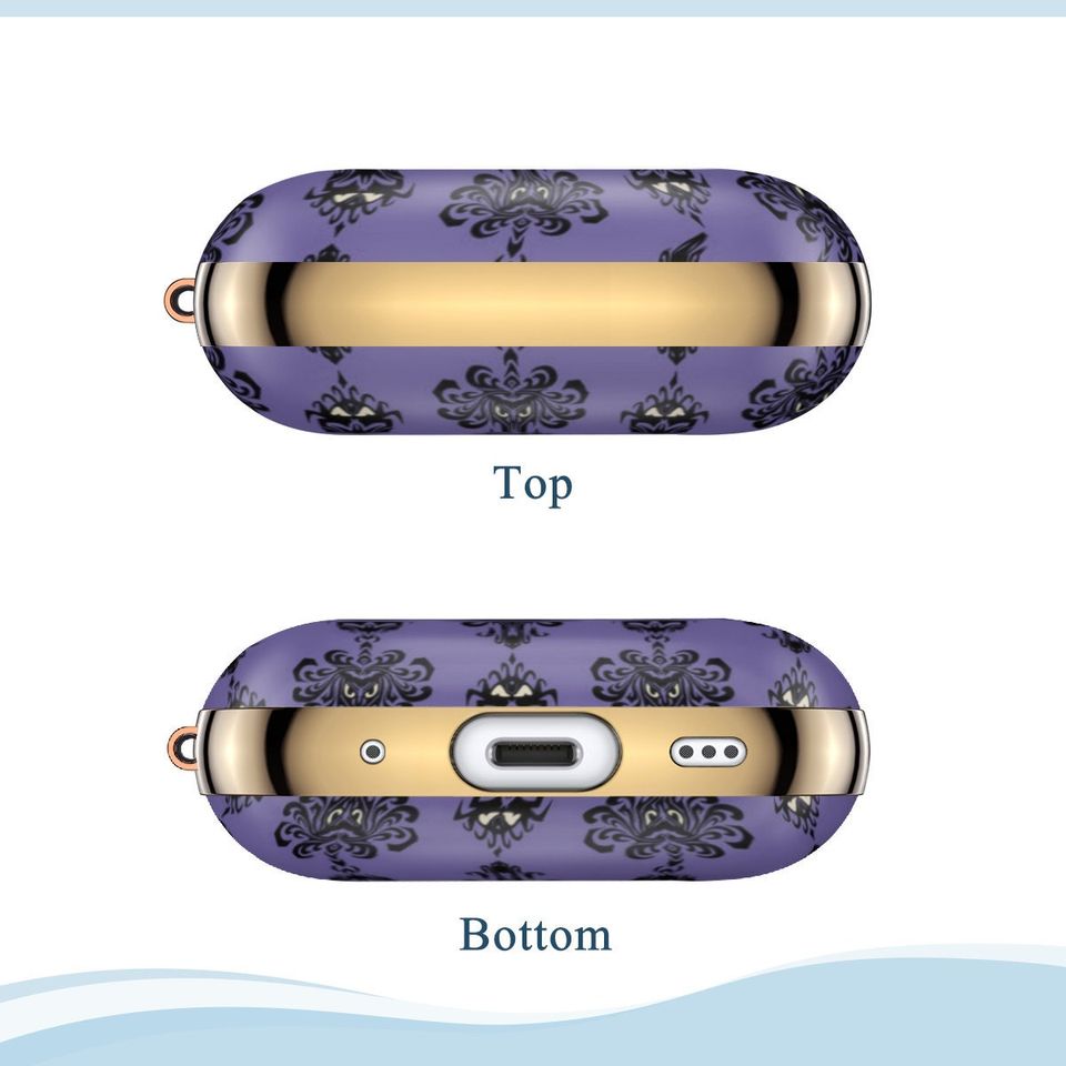 Haunted mansion Design AOP Airpods Case Cover
