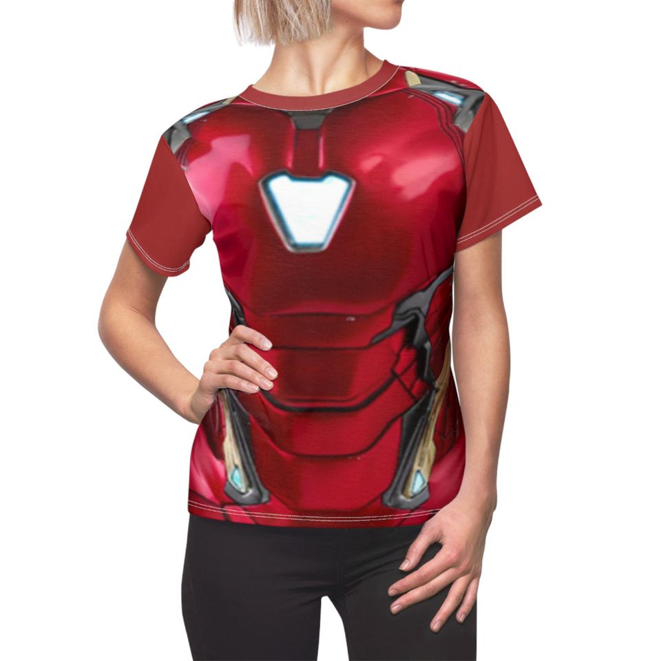 Iron Man Women's Tee: Superhero Comic Book Apparel