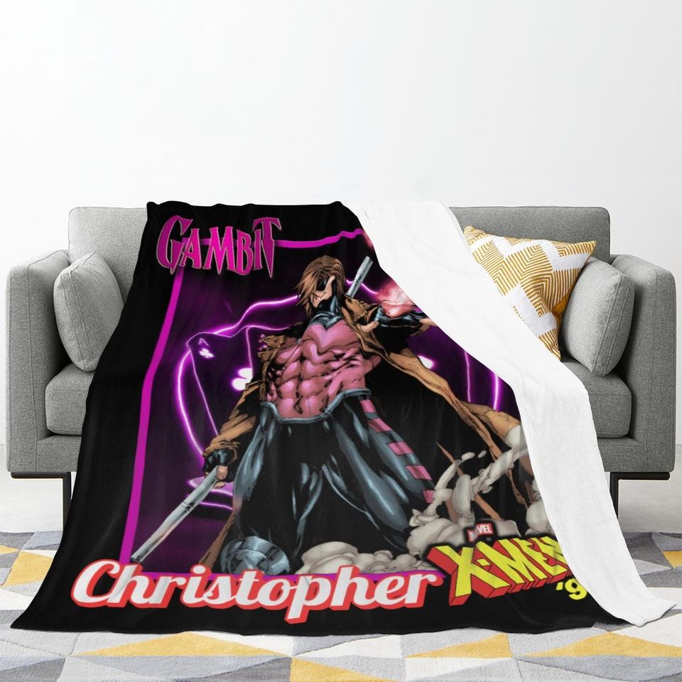 Personalized X-Men Blanket: Custom Superhero Gift