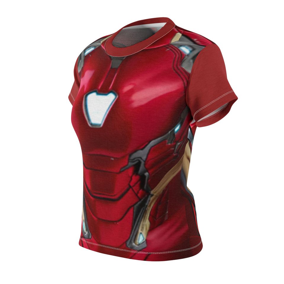 Iron Man Women's Tee: Superhero Comic Book Apparel